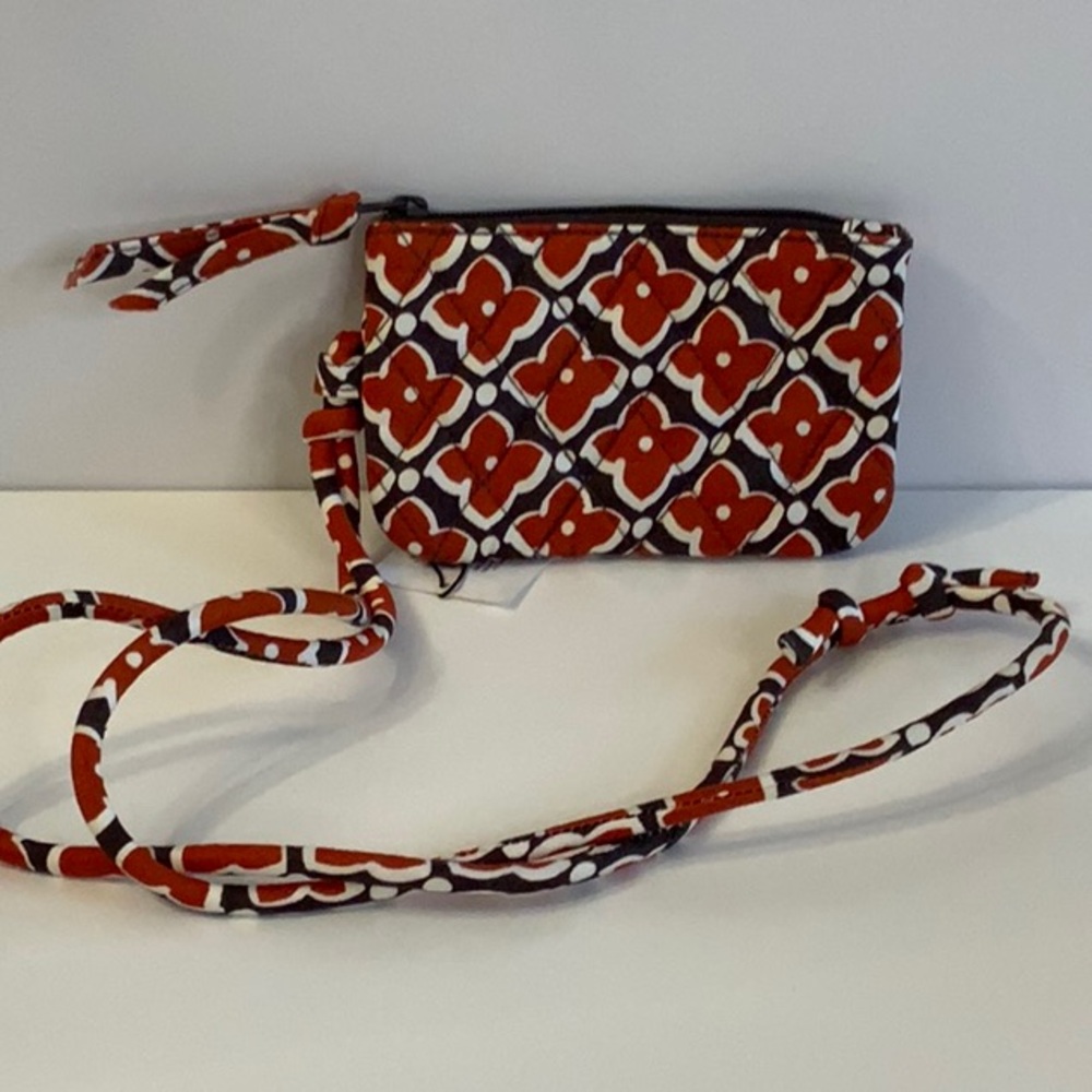 Vera Bradley Zip Card Pouch Lanyard